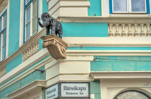 Sopron Hungary June 2020 Historical Center Summertime — Stock Photo, Image