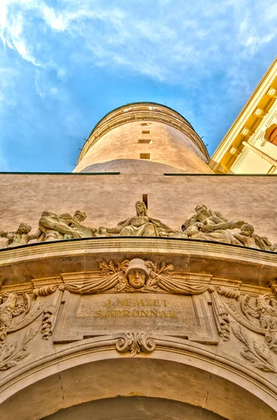 Sopron Hungary June 2020 Historical Center Summertime — Fotografia de Stock