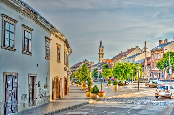 Sopron Hungary June 2020 Historical Center Summertime —  Fotos de Stock