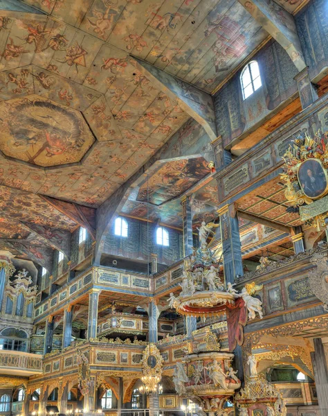 Swidnica Poland August 2021 Church Peace Interior — Stockfoto