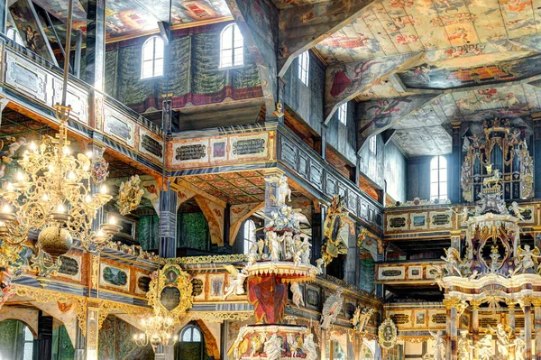 Swidnica Poland August 2021 Church Peace Interior — Fotografia de Stock