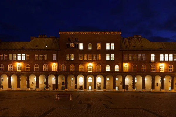 Szeged Hungary February 2021 Cathedral Square Wintertime Hdr Image — Fotografia de Stock