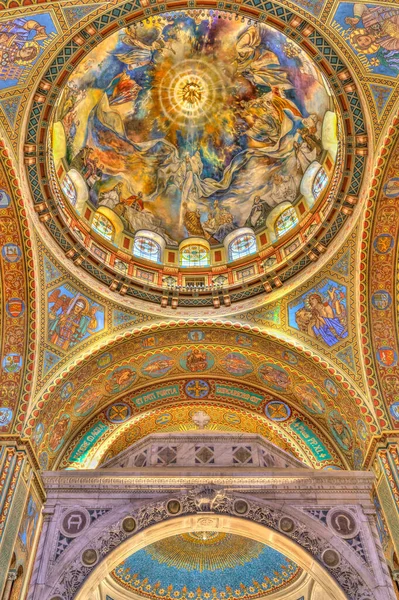 Szeged Hungary February 2020 Interior Cathedral — Stock Photo, Image