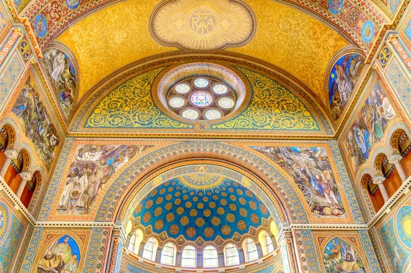 Szeged Hungary February 2020 Interior Cathedral — Stockfoto