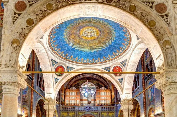 Szeged Hungary February 2020 Interior Cathedral — Stok fotoğraf