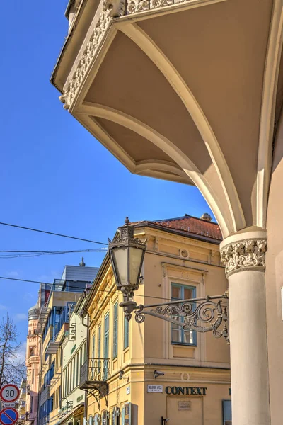 Szeged Hungary February 2021 Historical Center Sunny Weather — Stok fotoğraf