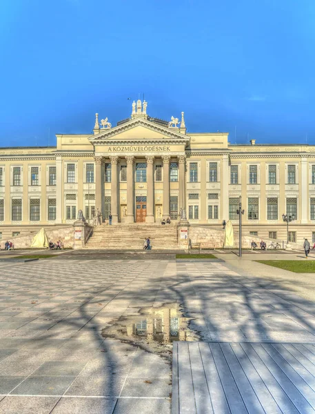 Szeged Hungary March 2021 Historical Center Sunny Weather Hdr Image — 스톡 사진