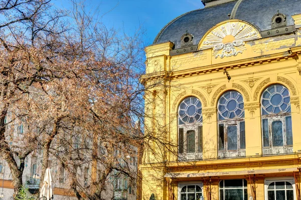 Szeged Hungary March 2021 Historical Center Sunny Weather Hdr Image — Photo