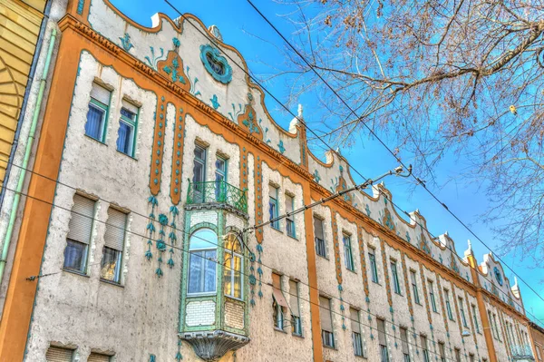 Szeged Hungary March 2021 Historical Center Sunny Weather Hdr Image — Stock Photo, Image