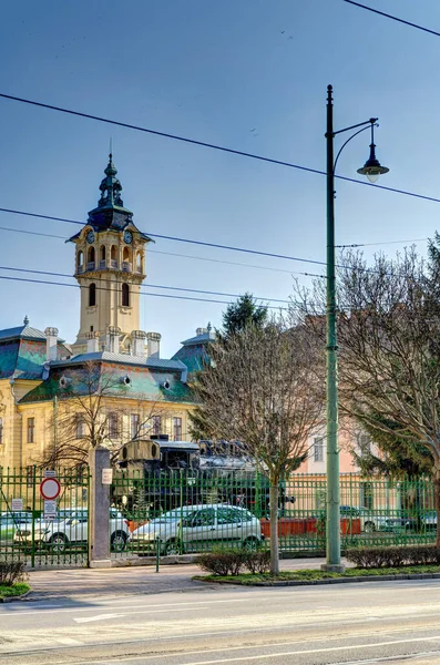 Szeged Hungary March 2021 Historical Center Sunny Weather Hdr Image —  Fotos de Stock