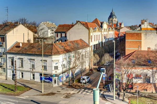 Szeged Hungary March 2021 Historical Center Sunny Weather Hdr Image — Photo