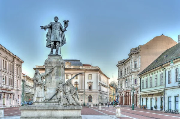 Szeged Hungary March 2021 Historical Center Sunny Weather Hdr Image — Photo