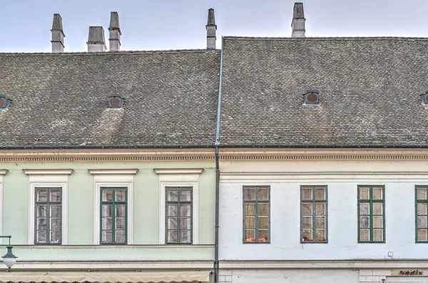 Szeged Hungary March 2021 Historical Center Sunny Weather Hdr Image — Photo