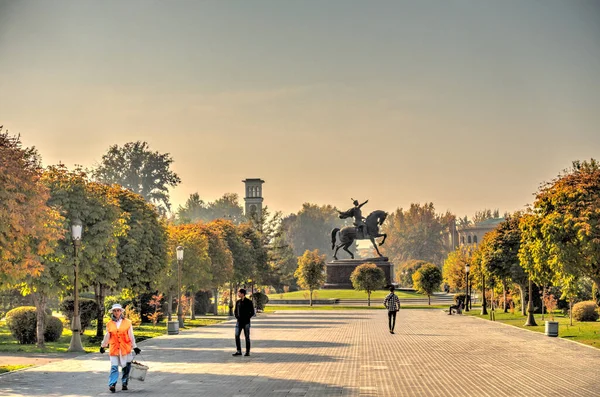 Tashkent Uzbekistan October 2019 City Center Autumn — Stockfoto