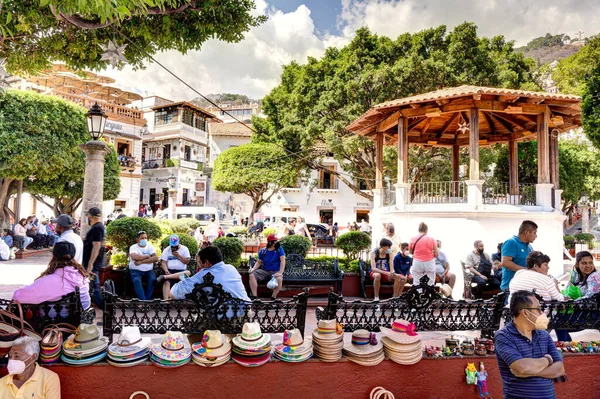 Taxco Guerrero Mexico January 2022 Historical Center Landmarks Sunny Weather — Stock Fotó