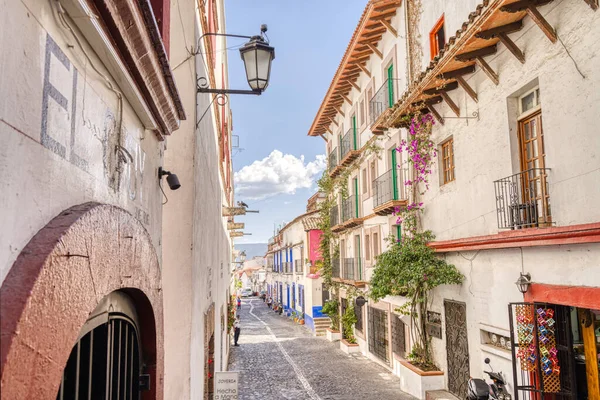 Taxco Guerrero Mexico January 2022 Historical Center Landmarks Sunny Weather — Fotografia de Stock