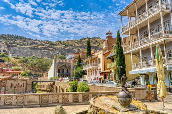 Tbilisi Georgia July 2021 Historical Center Sunny Weather — Stockfoto