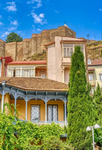 Tbilisi Georgia July 2021 Historical Center Sunny Weather — Fotografia de Stock