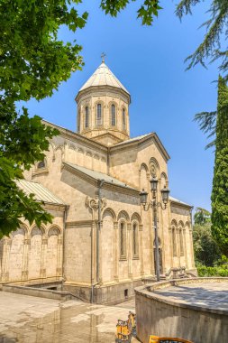 Tbilisi, Georgia - July 2021 : Historical center in sunny weather