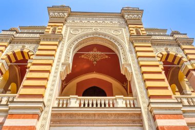 Tbilisi, Georgia - July 2021 : Historical center in sunny weather
