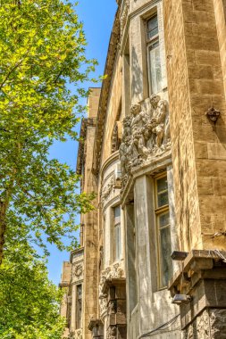 Tbilisi, Georgia - July 2021 : Historical center in sunny weather
