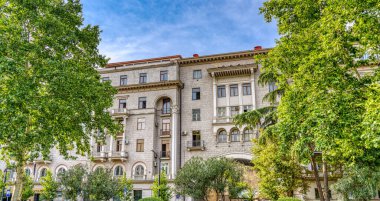 Tbilisi, Georgia - July 2021 : Historical center in sunny weather