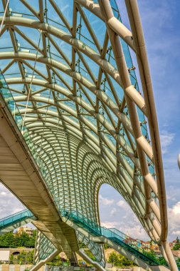 Tbilisi, Georgia - July 2021 : Historical center in sunny weather