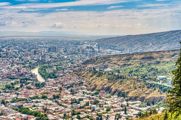 Tbilisi Georgia July 2021 Historical Center Sunny Weather — Stock Photo, Image