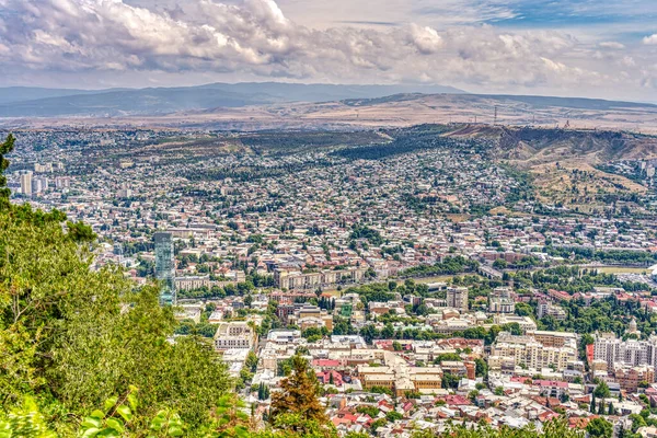 Tbilisi Georgia July 2021 Historical Center Sunny Weather — 스톡 사진