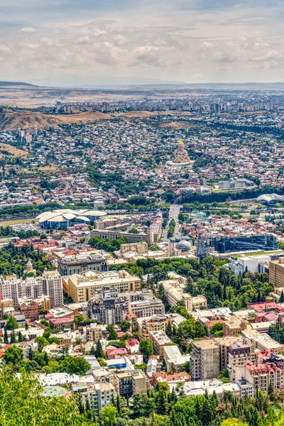Тбилиси Грузия Июль 2021 Года Исторический Центр Солнечную Погоду — стоковое фото