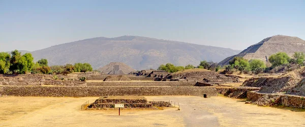 Teotihuacan Mexico February 2017 Historical Precolonial Site Sunny Weather — Stock Photo, Image