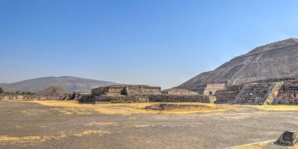 Teotihuacan Mexico February 2017 Historical Precolonial Site Sunny Weather —  Fotos de Stock