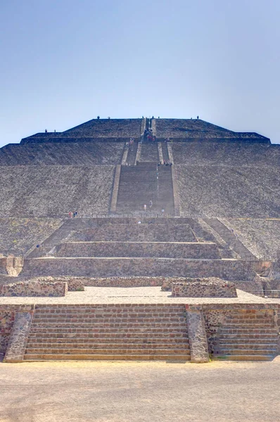 Teotihuacan Mexico February 2017 Historical Precolonial Site Sunny Weather — Stock Photo, Image