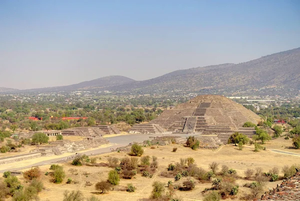 Teotihuacan Mexico February 2017 Historical Precolonial Site Sunny Weather —  Fotos de Stock