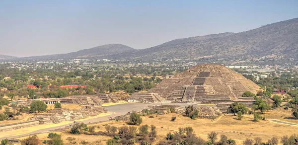 Teotihuacan Mexico February 2017 Historical Precolonial Site Sunny Weather —  Fotos de Stock
