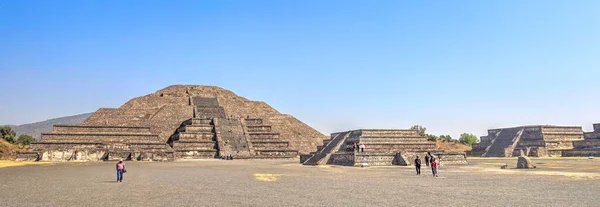 Teotihuacan Mexico February 2017 Historical Precolonial Site Sunny Weather —  Fotos de Stock