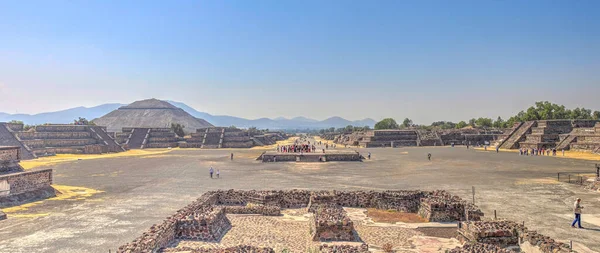 Teotihuacan Mexico February 2017 Historical Precolonial Site Sunny Weather —  Fotos de Stock