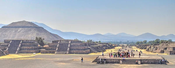 Teotihuacan Mexico February 2017 Historical Precolonial Site Sunny Weather — Stock Photo, Image