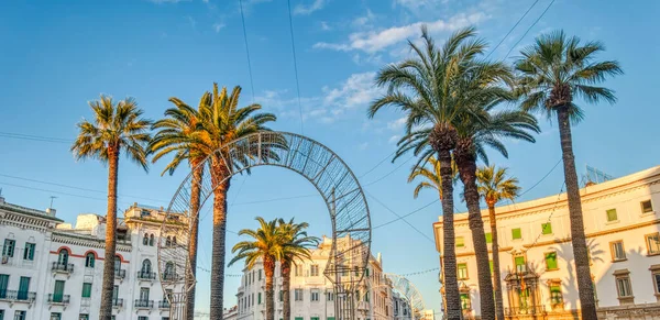 Tetouan Morocco January 2020 Colonial Center City Wintertime — Foto de Stock