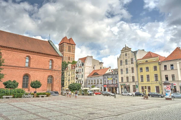 Torun Poland August 2021 Beautiful View Historical Center City Summertime — Stockfoto