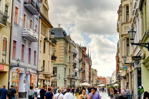 Torun Poland August 2021 Beautiful View Historical Center City Summertime — 图库照片