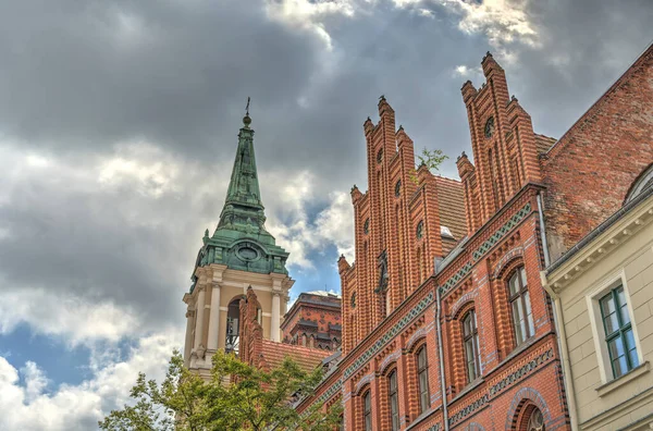 Torun Πολωνία Αύγουστος 2021 Όμορφη Θέα Στο Ιστορικό Κέντρο Της — Φωτογραφία Αρχείου