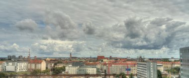 Wroclaw, Poland - August 2021: Beautiful view on the historical center on the city in summer day
