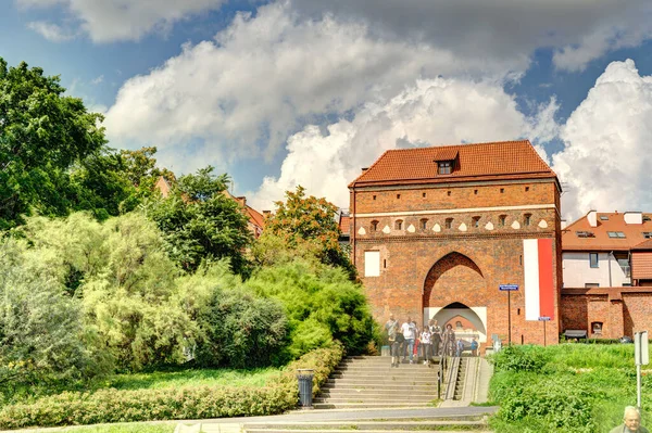 Torun Poland August 2021 Beautiful View Historical Center City Summertime — Stock Photo, Image