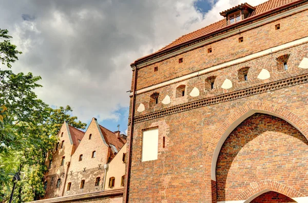 Torun Poland August 2021 Beautiful View Historical Center City Summertime — Stok fotoğraf