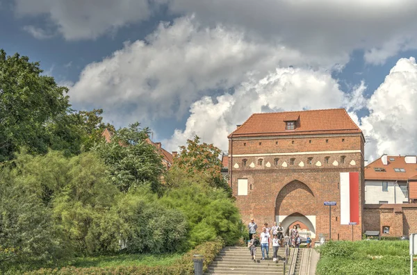 Torun Poland August 2021 Beautiful View Historical Center City Summertime — Fotografia de Stock