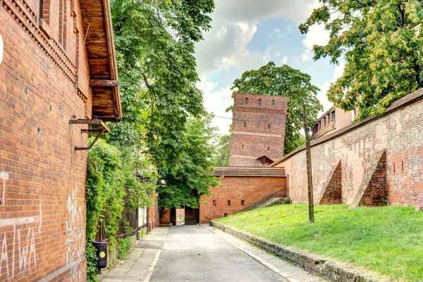 Torun Poland August 2021 Beautiful View Historical Center City Summertime —  Fotos de Stock