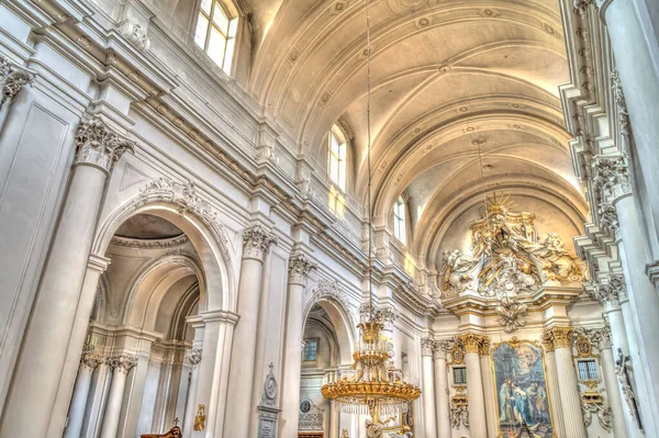 Warsaw Poland August 2021 Church Interior Nowy Swiat Street — Stock Photo, Image