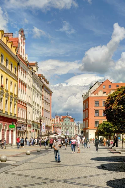 Wroclaw Poland August 2021 Beautiful View Historical Center City Summer — Stockfoto