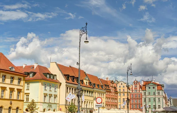 Wroclaw Poland August 2021 Beautiful View Historical Center City Summer — Photo
